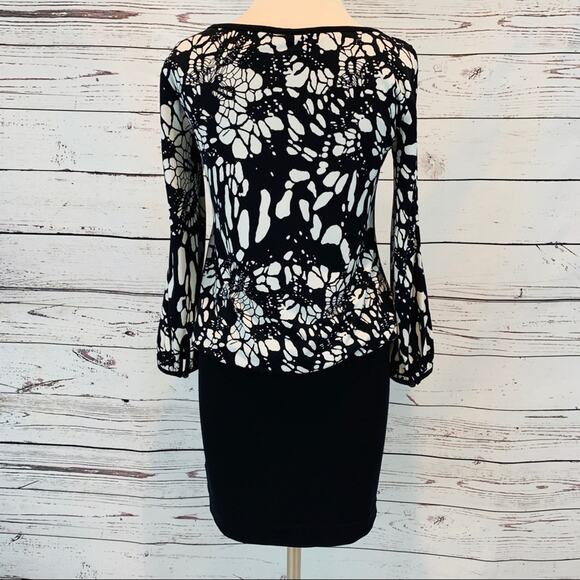 Nicole by Nicole Miller black and white dress - Picture 4 of 7